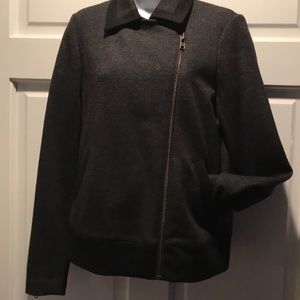J. Crew side zip jacket.